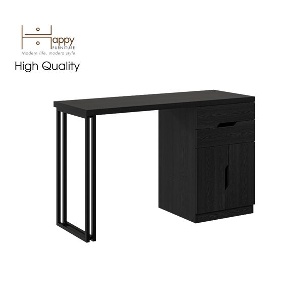  HAPPY FURNITURE , Bàn trang điểm chân sắt - DASH , BAN_029 , 120cm x 45cm x75cm 