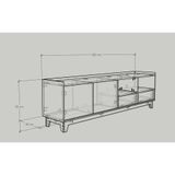  HAPPY FURNITURE , Kệ TV 6 ngăn kéo - KINA , KTV_010 , 180cm x 40cm x 56cm 