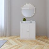  HAPPY FURNITURE , Tủ đựng đồ 2 cửa mở - CANA , TCM_002 , 70cm x 46cm x 84cm 