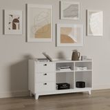  HAPPY FURNITURE , Tủ đựng đồ 7 ngăn - KINA , THK_075 , 124cm x 40cm x 72cm 