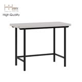  HAPPY FURNITURE , Bàn làm việc đơn chân sắt - SWEETY , BAN_045 , 100cm x 50cm x 75cm 