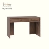  HAPPY FURNITURE , Bàn làm việc 3 ngăn kéo - RUBEL, BAN_135, 120cm x 59cm x 75cm DxRxC 