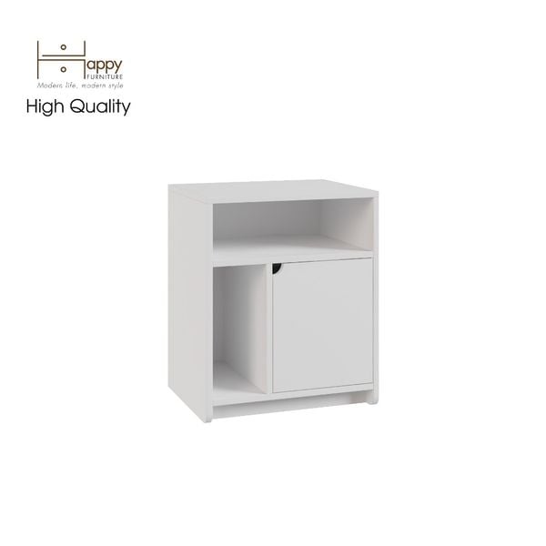  HAPPY FURNITURE , Táp đầu giường 3 ngăn - CIRCLE , TCM_067 , 50cm x 40cm x 60cm 