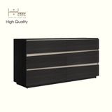  HAPPY FURNITURE , Tủ đựng đồ 6 ngăn kéo - VIGGO , THK_162 , 160cm x 45cm x 78cm 