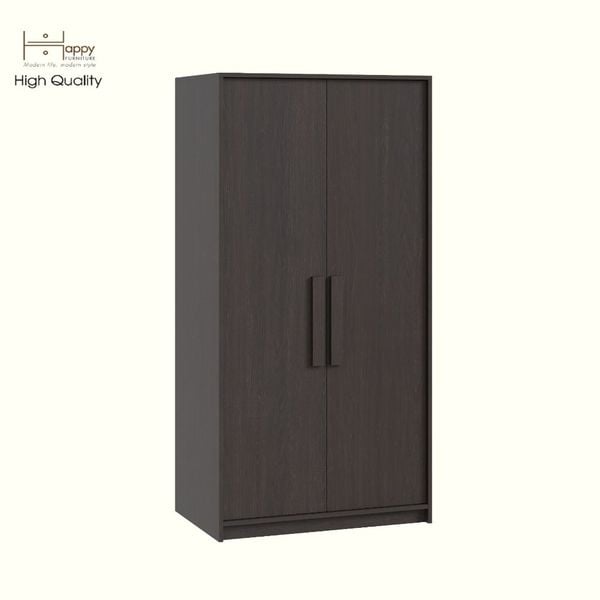  HAPPY FURNITURE , Tủ quần áo 2 cửa mở - RUBEL, TCM_226, 90cm x 59cm x 180cm DxRxC 