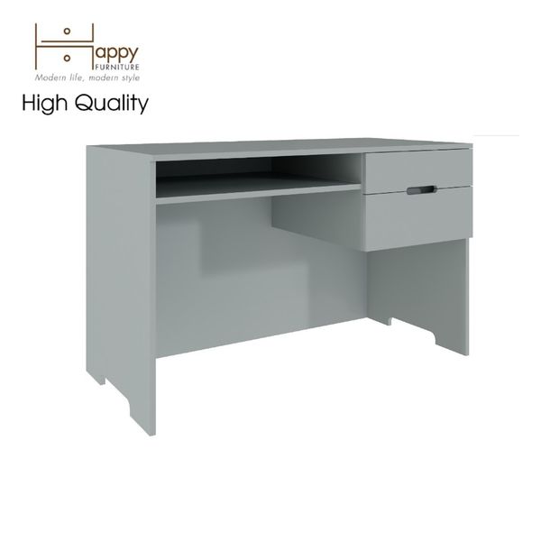  HAPPY FURNITURE MOLLY , Bàn làm việc 2 ngăn kéo, 120cm x 58cm x 75cm ( DxRxC), BAN_063 