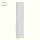  HAPPY FURNITURE , Kệ sách 6 tầng 1 cửa mở - CATY , KSA_053 , 40cm x 30cm x 202cm 