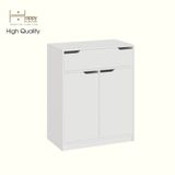  HAPPY FURNITURE , Tủ lưu trữ 1 ngăn kéo 2 cửa mở - ASO, TLT_070 , 80cm x 45cm x 100cm DxRxC 