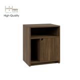  HAPPY FURNITURE , Táp đầu giường 3 ngăn - CIRCLE , TCM_067 , 50cm x 40cm x 60cm 