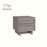  HAPPY FURNITURE , Táp đầu giường 2 ngăn kéo - MAVIS , THK_142 , 40cm x 40cm x 38cm 