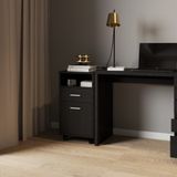  HAPPY FURNITURE , Tủ đựng hồ sơ 3 ngăn - COMFEE , THK_020 , 40cm x 40cm x 66cm 