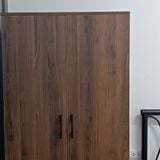  HAPPY FURNITURE , Tủ quần áo cửa mở 1 ngăn kéo - SALY , TCM_005 , 80cm x 48cm x 168cm 