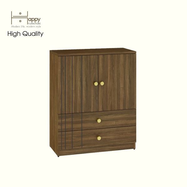  HAPPY FURNITURE , Tủ lưu trữ 2 cánh mở - JOVIE , TCM_165 , 67cm x 32cm x 82cm 