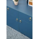  HAPPY FURNITURE , Kệ Tivi 4 ngăn kéo 4 cửa mở - WESLEY , KTV_003 , 200cm x 40cm x 50cm 