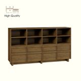  HAPPY FURNITURE , Kệ lưu trữ nhiều ngăn - MAVIS , THK_147 , 160cm x 35cm x 90cm 