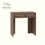  HAPPY FURNITURE , Bàn trang điểm 2 ngăn kéo - RUBEL, BAN_134, 80cm x 45cm x 78cm DxRxC 
