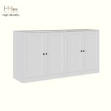  HAPPY FURNITURE , MATTA - Tủ lưu trữ 4 cánh mở , TCM_211 , 160cm x 40cm x 82cm DxRxC 