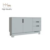  HAPPY FURNITURE , Tủ lưu trữ 2 cánh mở 3 ngăn kéo - MOLLY , TCM_101 , 120cm x 40cm x 68cm 