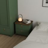  HAPPY FURNITURE , Táp đầu giường 2 ngăn kéo - NOMIA , THK_069 , 50cm x 40cm x 46cm 