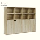  HAPPY FURNITURE , ZACY - Kệ lưu trữ 4 cửa mở , TCM_207 , 160cm x 32cm x 120cm DxRxC, Sản phẩm phổ thông 