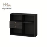  HAPPY FURNITURE , Tủ trang trí 2 hộc kéo - WESLEY , THK_047 , 90cm x 30cm x 72cm 