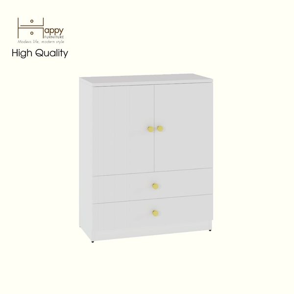  HAPPY FURNITURE , Tủ lưu trữ 2 cánh mở - JOVIE , TCM_165 , 67cm x 32cm x 82cm 