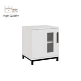  HAPPY FURNITURE , Táp đầu giường chân sắt - LOUIS , TCM_034 , 40cm x 35cm x 46cm 
