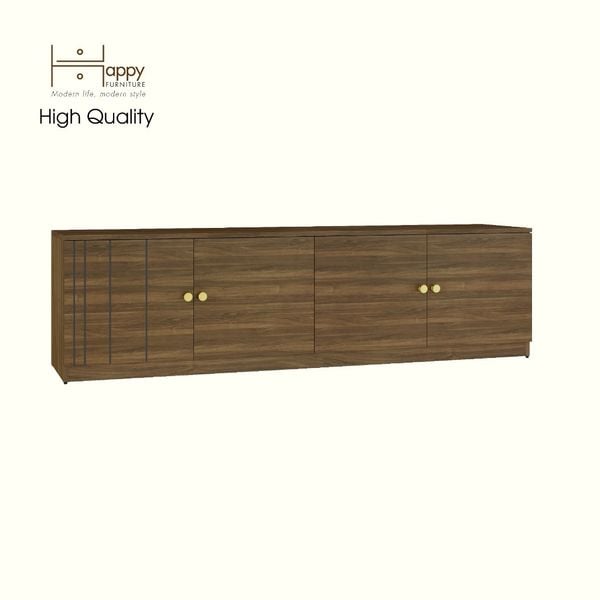  HAPPY FURNITURE , Kệ TV 4 cửa mở - JOVIE , KTV_043 , 180cm x 40cm x 50cm 
