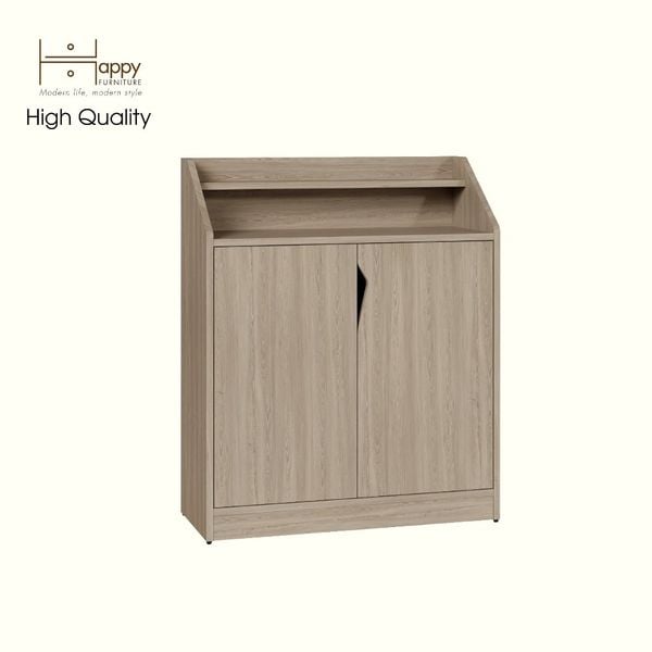  HAPPY FURNITURE, Tủ giày 2 cánh mở - WINNI , TCM_155 , 74cm x 34cm x 90cm 