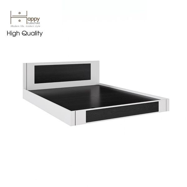 HAPPY FURNITURE , Giường ngủ bệt - TAKO , GNG_134 GNG_135 GNG_136 GNG_137 , 205cm x 18cm 