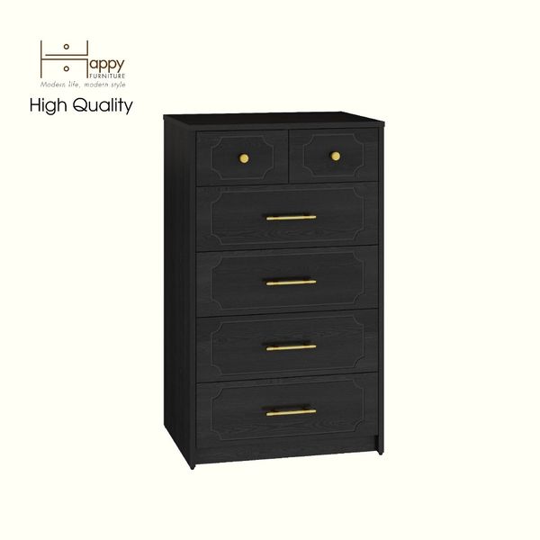  HAPPY FURNITURE , Tủ lưu trữ 6 ngăn kéo - NERIS , THK_136 , 60cm x 45cm x 100cm 