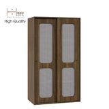  HAPPY FURNITURE , Tủ quần áo cửa lùa - MEYDAN , TCL_008 , 100cm x 58cm x 176cm 