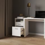  HAPPY FURNITURE , Tủ đựng hồ sơ 3 ngăn - COMFEE , THK_020 , 40cm x 40cm x 66cm 