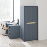  HAPPY FURNITURE , Tủ quần áo 2 cửa mở - SPACE, TCM_240 , 80cm x 59cm x 180cm DxRxC 