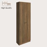  HAPPY FURNITURE , kệ sách 6 tầng 2 cửa mở - CATY , KSA_004 , 60cm x 30cm x 189cm 