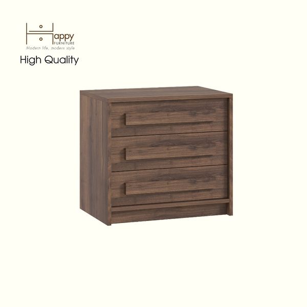  HAPPY FURNITURE , Tủ lưu trữ 3 ngăn kéo - RUBEL, THK_254 , 60cm x 40cm x 55cm DxRxC 