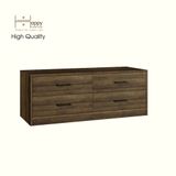  HAPPY FURNITURE , HEINEE - Tủ lưu trữ 4 ngăn kéo, THK_237 , 120cm x 45cm x 46cm DxRxC, sản phẩm phổ thông 