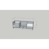 HAPPY FURNITURE , HEINEE - Kệ TV 2 ngăn kéo 1 cửa mở, KTV_068 , 140cm x 40cm x 46cm DxRxC, sản phẩm phổ thông 