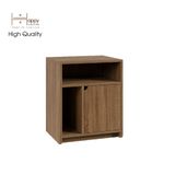  HAPPY FURNITURE , Táp đầu giường 3 ngăn - CIRCLE , TCM_067 , 50cm x 40cm x 60cm 