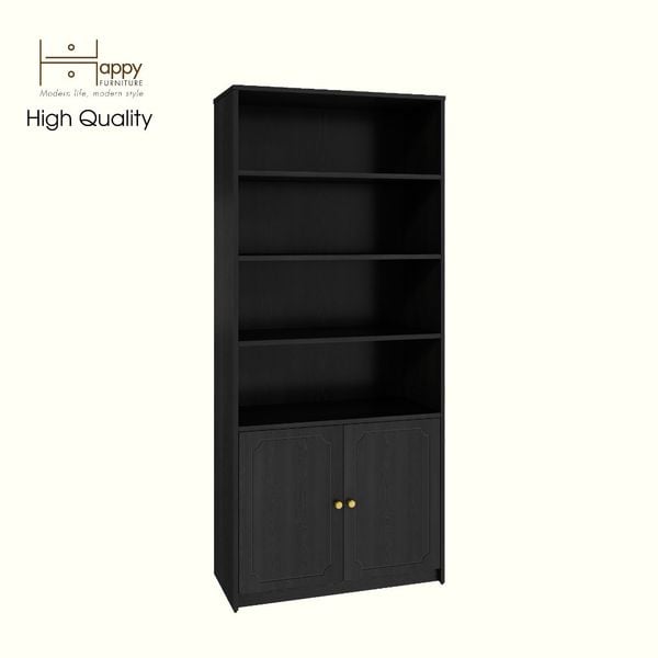  HAPPY FURNITURE , Kệ lưu trữ 6 tầng 2 cửa mở - NERIS , TCM_148 , 80cm x 36cm x 180cm 