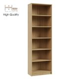  HAPPY FURNITURE , kệ sách 6 tầng - CATY , KSA_002 , 60cm x 28cm x 189cm 