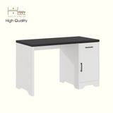  HAPPY FURNITURE , Bàn làm việc 1 ngăn kéo 1 cửa mở - SAFA , BAN_163 , 120cm x 59cm x 75cm DxRxC 