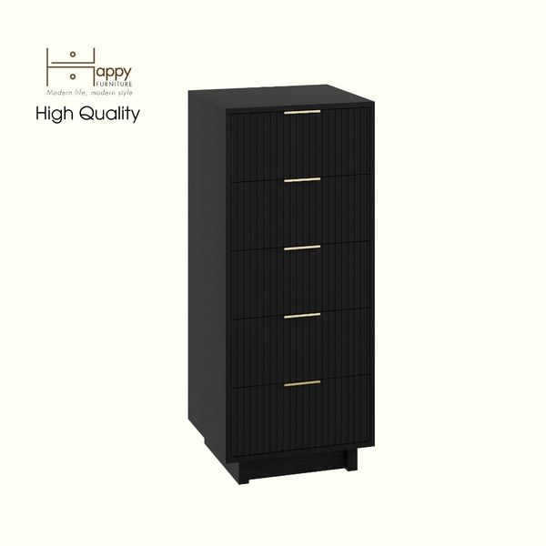  HAPPY FURNITURE , Tủ lưu trữ 5 ngăn kéo - NAMI, THK_243 , 50cm x 45cm x 119cm DxRxC 