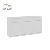  HAPPY FURNITURE , Tủ lưu trữ 3 cánh mở - OLA , TCM_077 , 150cm x 40cm x 76cm 