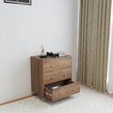  HAPPY FURNITURE , Tủ lưu trữ 3 ngăn kéo - HAPPI, THK_268 , 70cm x 45cm x 82cm DxRxC 