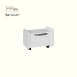  HAPPY FURNITURE , Thùng lưu trữ có bánh xe cho trẻ em - KID , TLT_004 , 40cm x 30cm x 30cm 