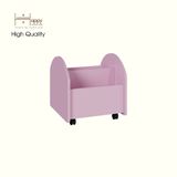  HAPPY FURNITURE , Thùng lưu trữ cho trẻ em có bánh xe - KID , TLT_002 , 45cm x 53cm x 47cm 