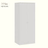  HAPPY FURNITURE , Tủ quần áo 2 cửa mở - DALEY ,TCM_278 , 80cm x 58cm x 190cm DxRxC 