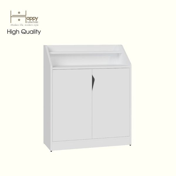  HAPPY FURNITURE, Tủ giày 2 cánh mở - WINNI , TCM_155 , 74cm x 34cm x 90cm 