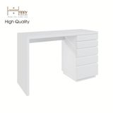  HAPPY FURNITURE , Bàn làm việc 5 ngăn kéo - MACRO , BAN_010 , 120cm x 45cm x 75cm 